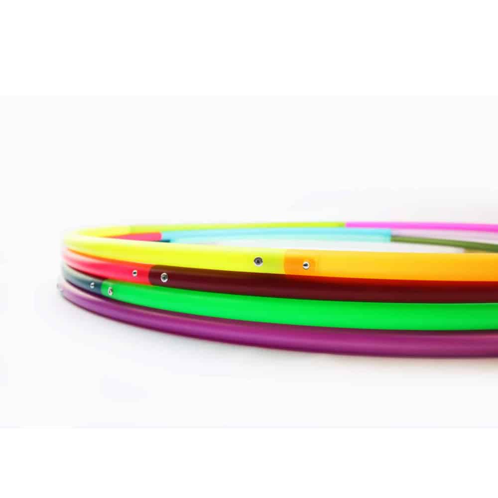 The Spinsterz - 4 Section Multi Colored Hoop