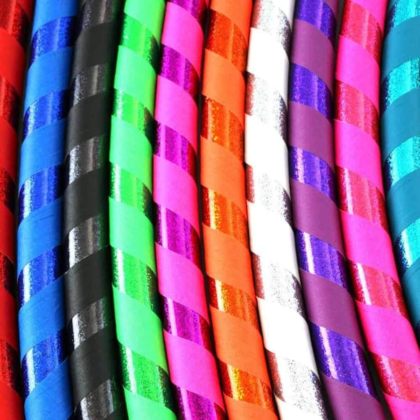 The Spinsterz Glitter Weighted Beginner Hula Hoop
