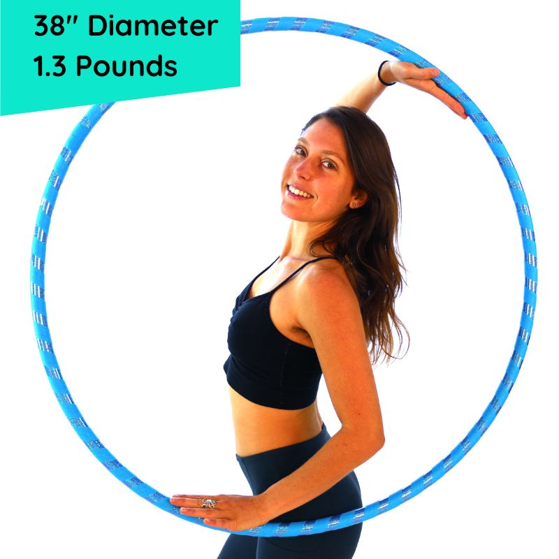 I used a weighted hula hoop every day for a week during workouts — here's  what happened to my abs
