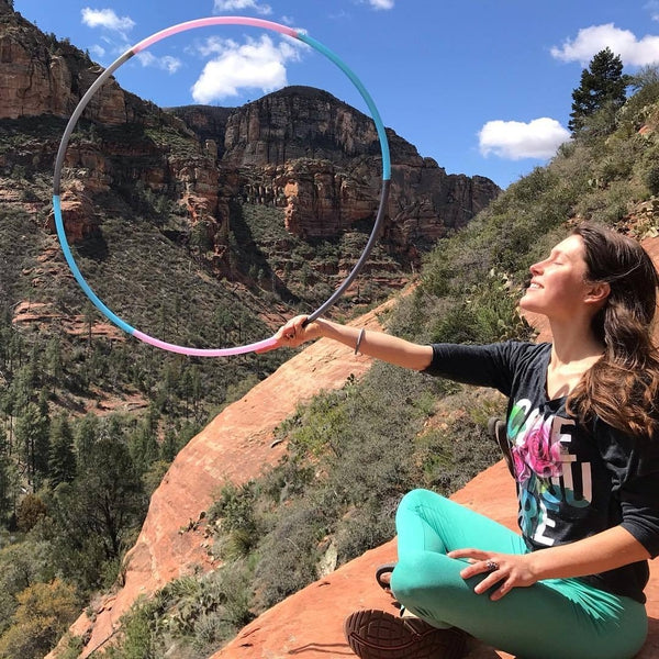 Multi-Color Glitter Hoop-The Spinsterz