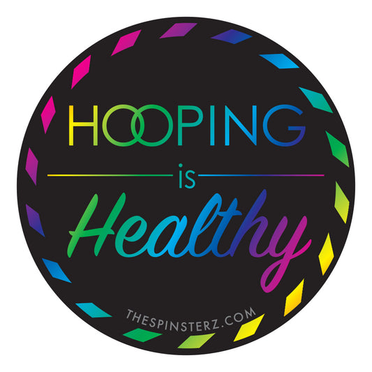 Hooping is Healthy Sticker - add on