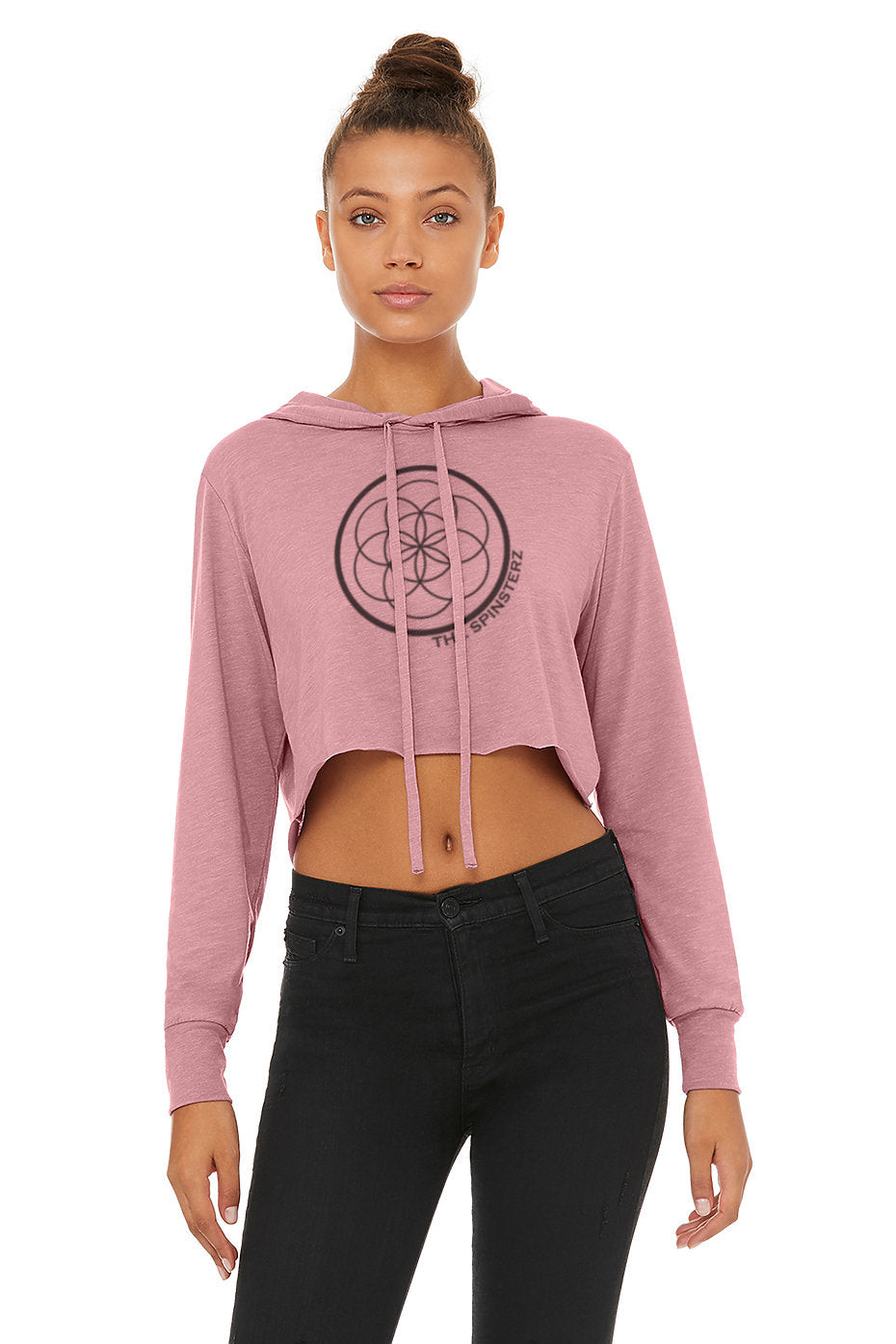 Women's Cropped Triblend Hoodie