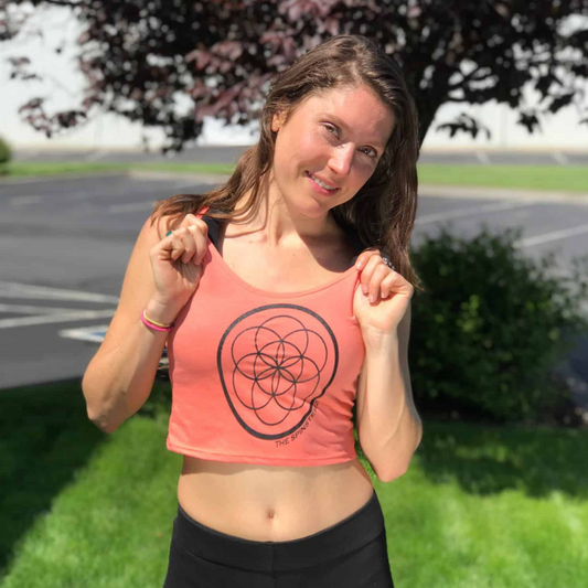 Women's Poly-Cotton Crop Tank