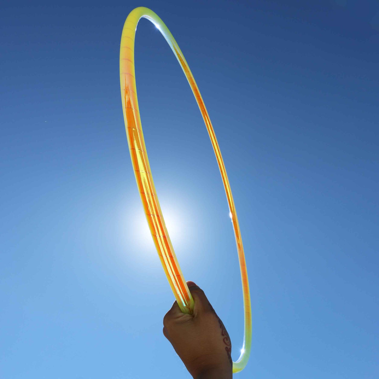 Citrine Dream Taped Polypro Hoop