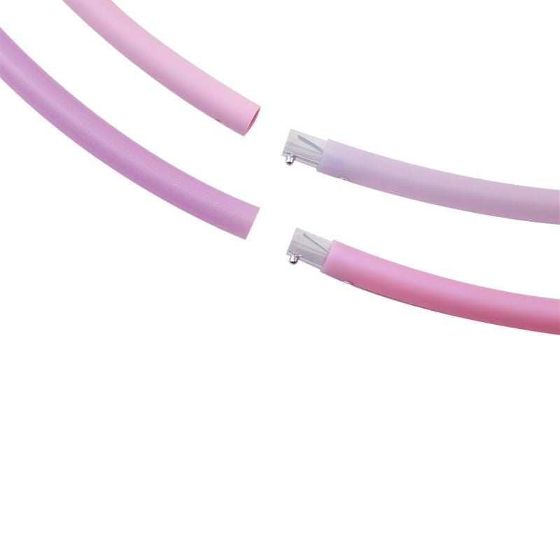 Rose Quartz 4 Section Travel Hoop