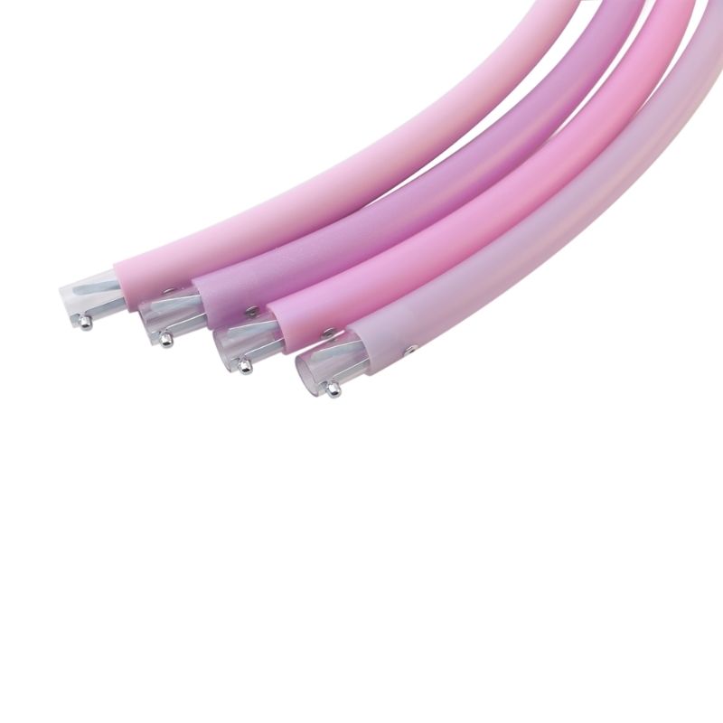 Rose Quartz 4 Section Travel Hoop