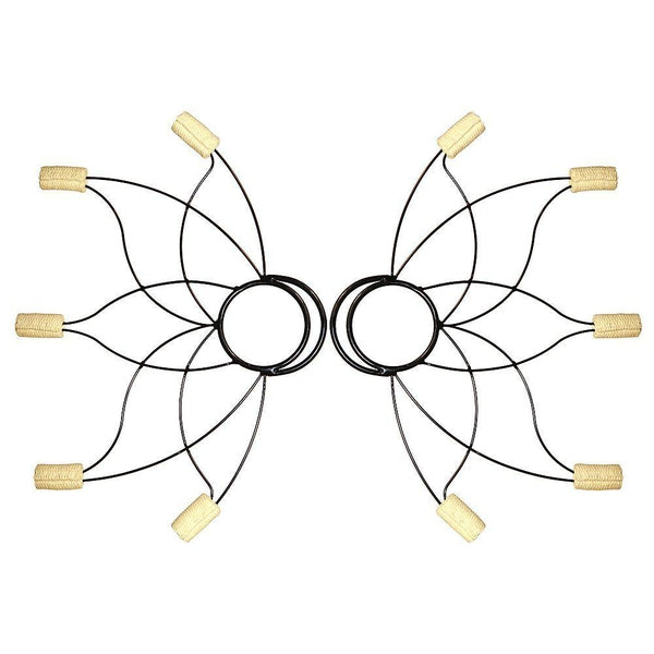 medium lotus fire fans