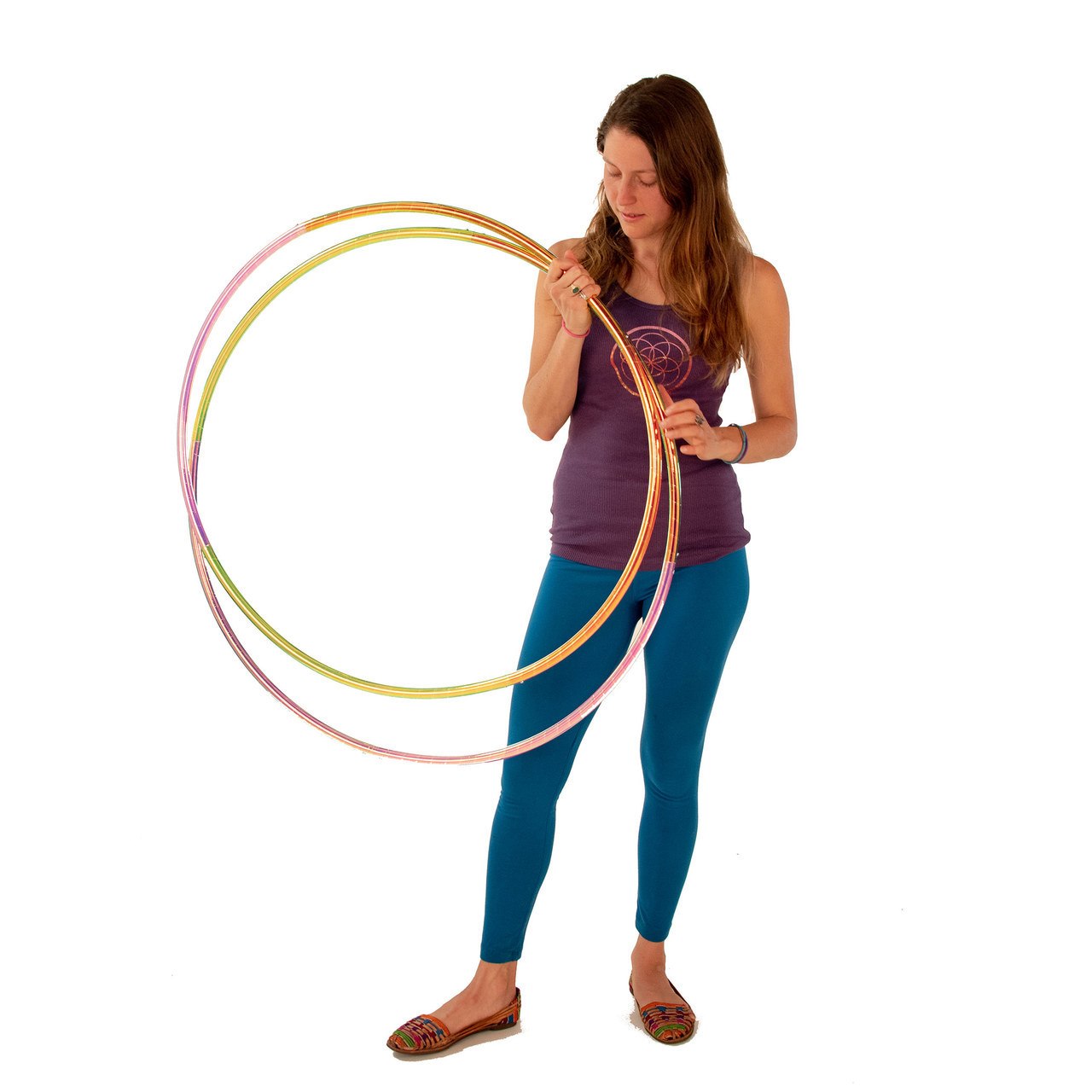 The Spinsterz - Mystery 4 Section Color Morph Travel Hoop
