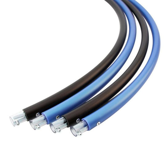 Electric Midnight 4 Section Travel Hoop