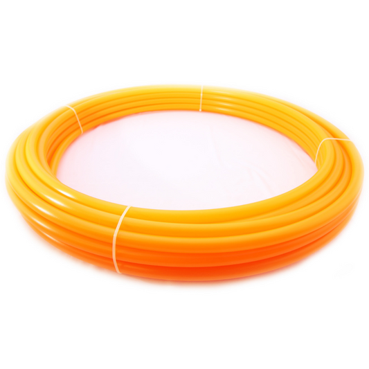 UV Orange Polypro Hula Hoop Tubing-The Spinsterz