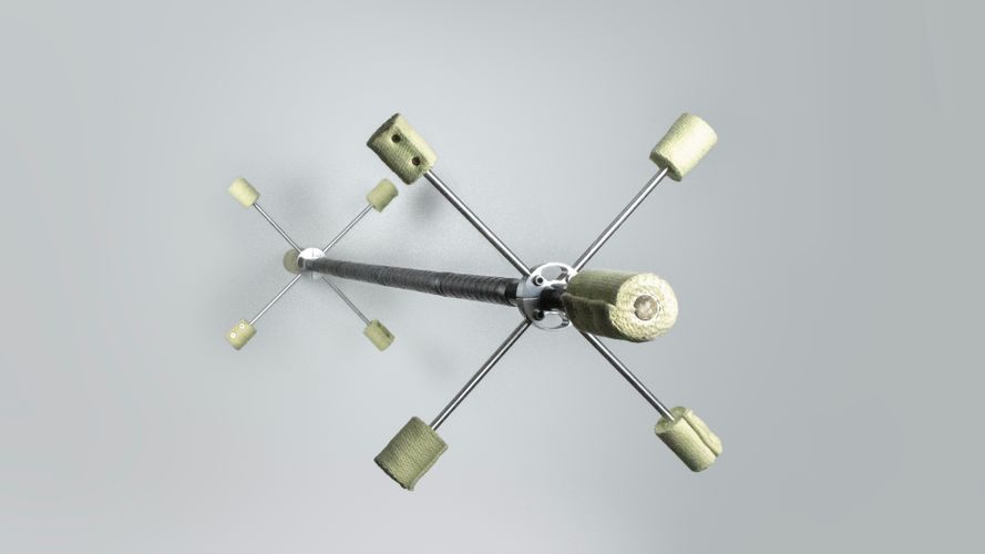 10 Headed Collapsible Dragon Staff