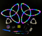 Starlight LED Triquetras (Pair)