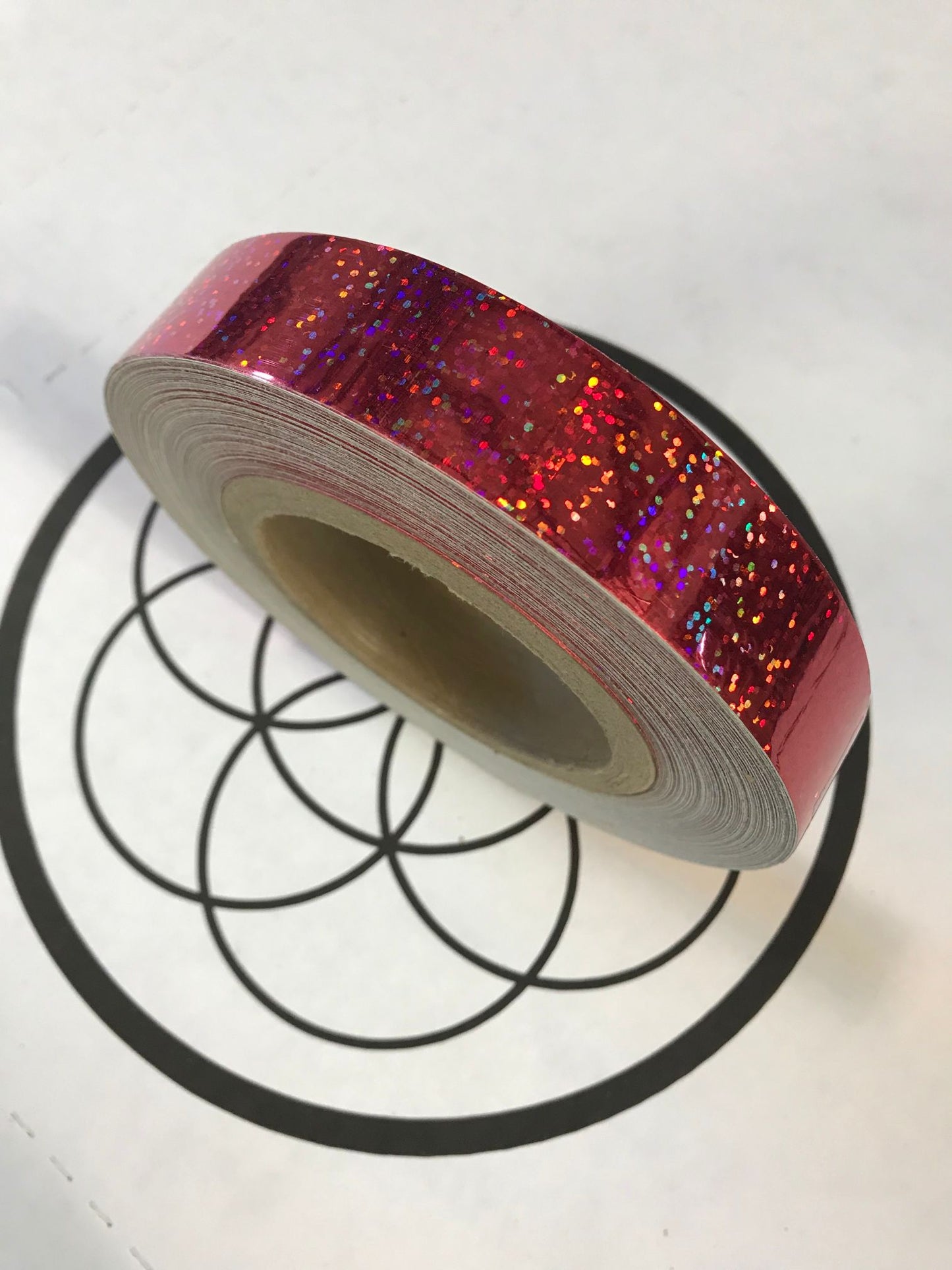 Sequin Hula Hoop Tape - 3" Core