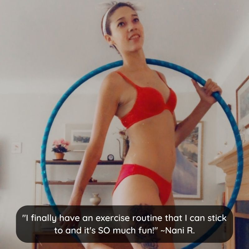 Begnner & Weghted Ftness Taped Begnner Hula Hoops