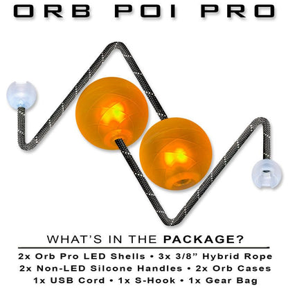 Orb Poi Pro LED Contact Poi