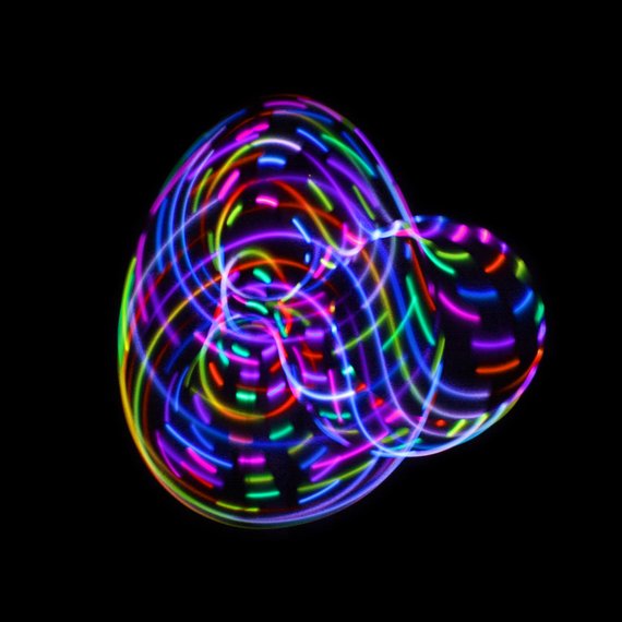The Spinsterz - Rainbow Light Up Hula Hoop