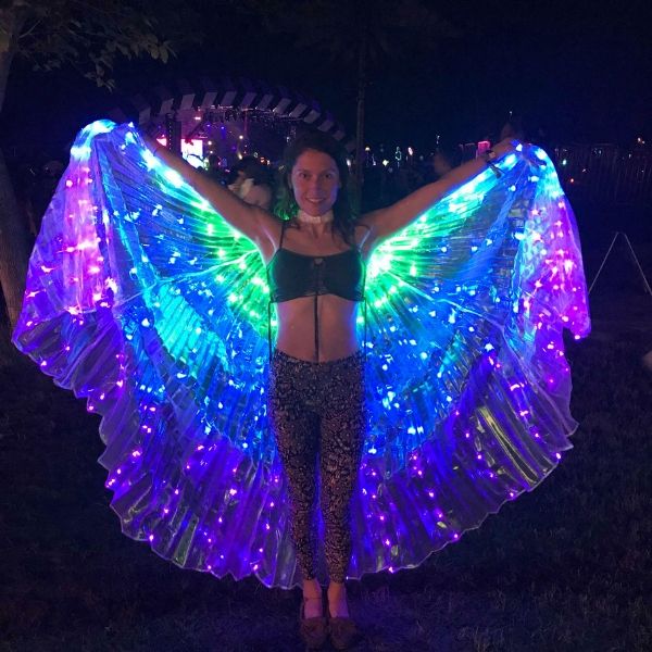 LED Light Up Isis Wings