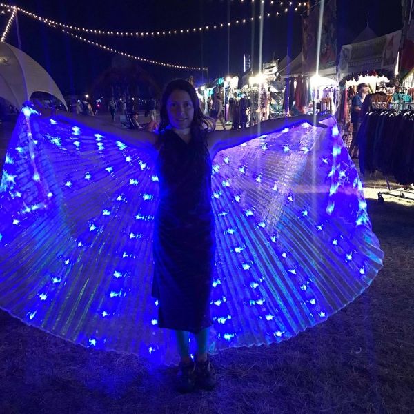 LED Light Up Isis Wings