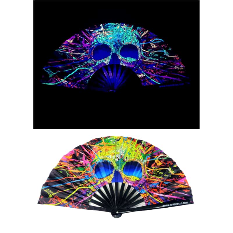 UV Skulls Clack Fan