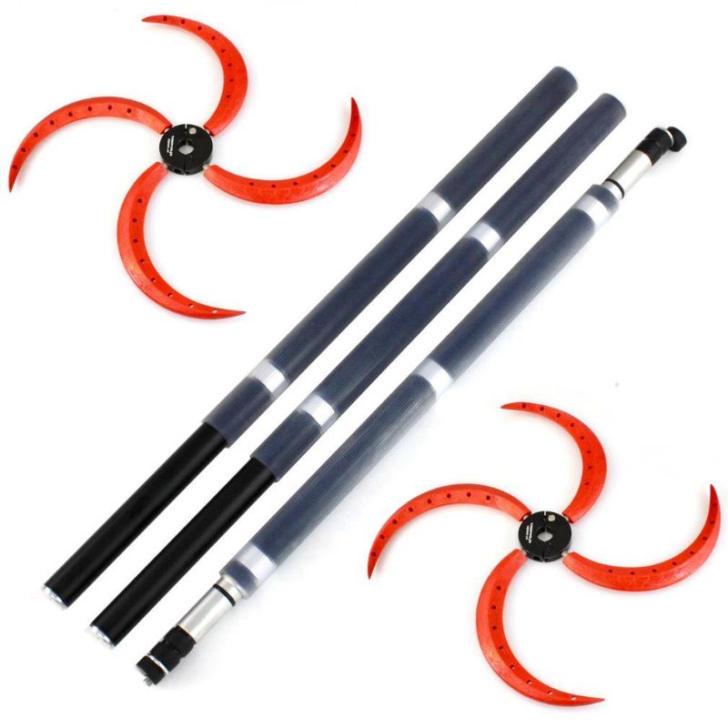 Collapsible Fusion Dragon Staff with Spiral Claws