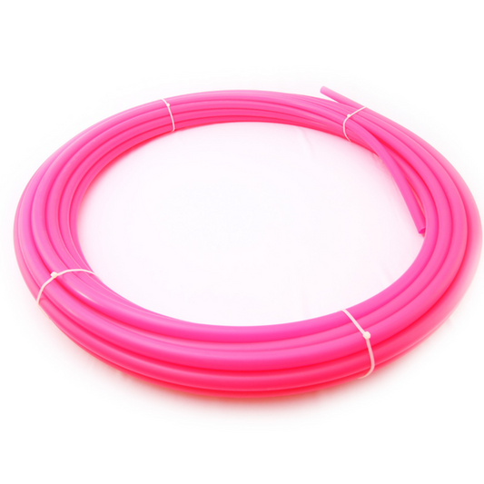 UV Pink Polypro Hula Hoop Tubing-The Spinsterz