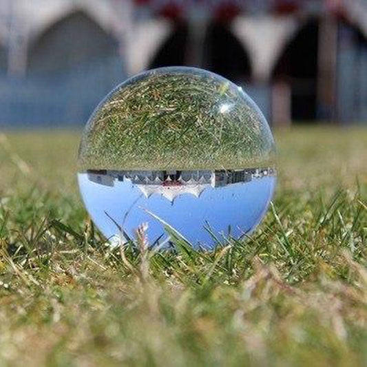 crystal clear contact juggling ball